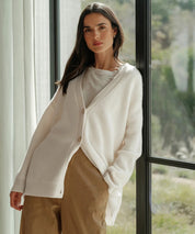 Lena | Exquisite Kaschmirmischung Strickjacke für Klassische Eleganz