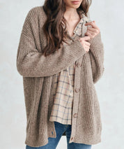 Lena | Exquisite Kaschmirmischung Strickjacke für Klassische Eleganz