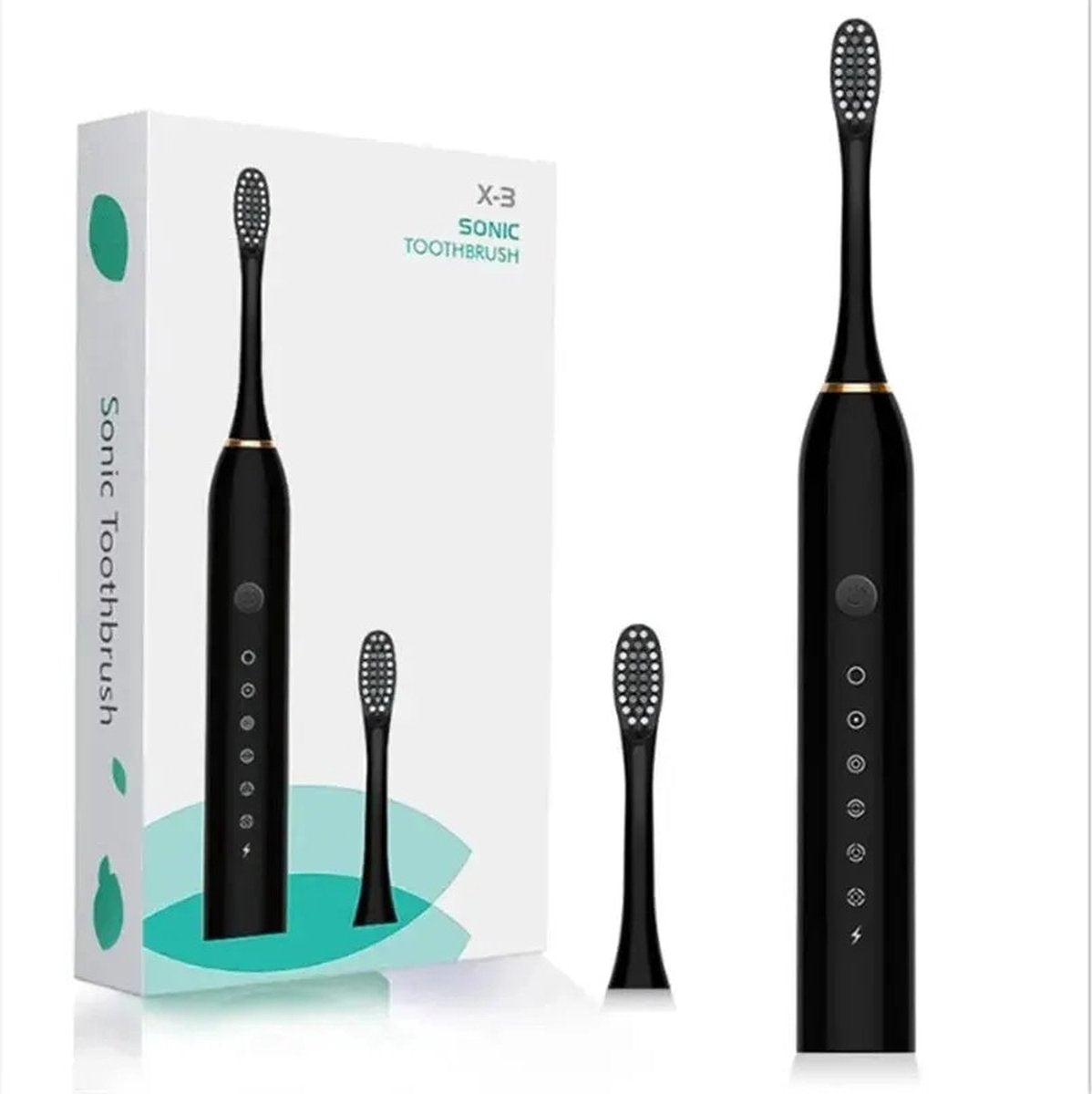 Freshsonic - 5 -Modi Elektrische Zahnbürste mit Whitening & Reisekoffer