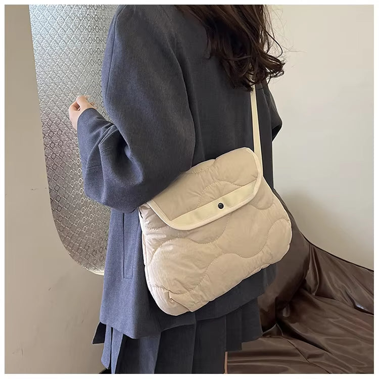 Sophie | Große Kapazität Nylon Schultertasche