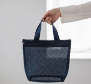 Eliza | Leichter Mesh Kulturtasche für die Dusche