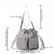Zoey | Vielseitige Schnur Crossbody Reisetasche