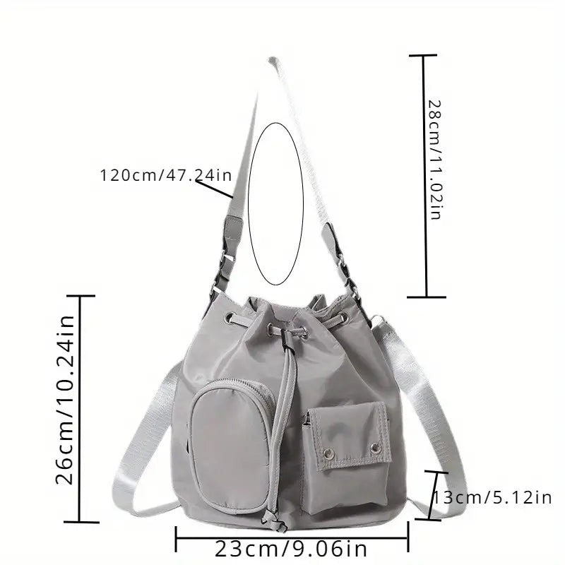 Zoey | Vielseitige Schnur Crossbody Reisetasche