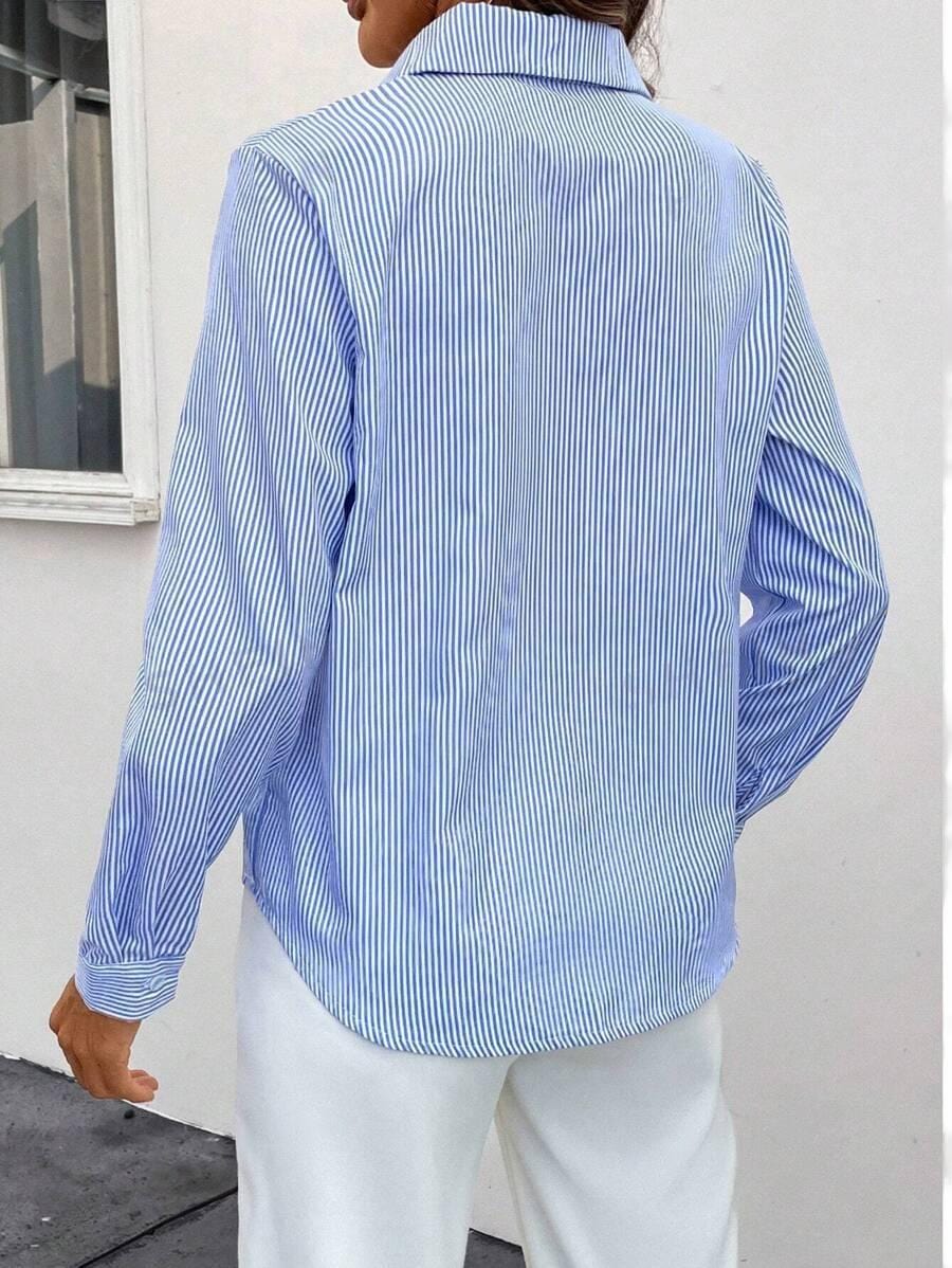 Kendra | Versatile Classic Striped Blouse