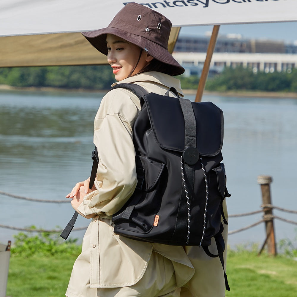 16'' Laptop-Rucksack, wasserdicht, leicht, lässig, Weekender-Reisetasche 7