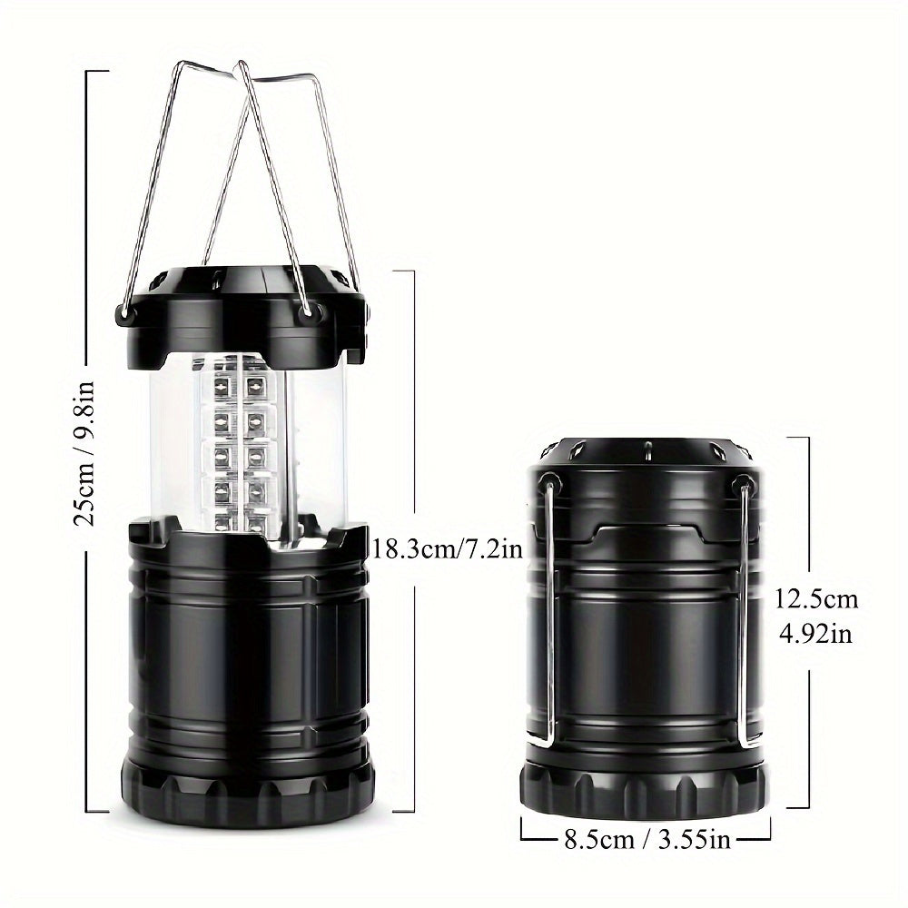 Wiederaufladbare LED -Notleuchten - faltbare Lampe mit verstellbarer Helligkeit für den Einsatz im Freien und des Stromausfalls-4