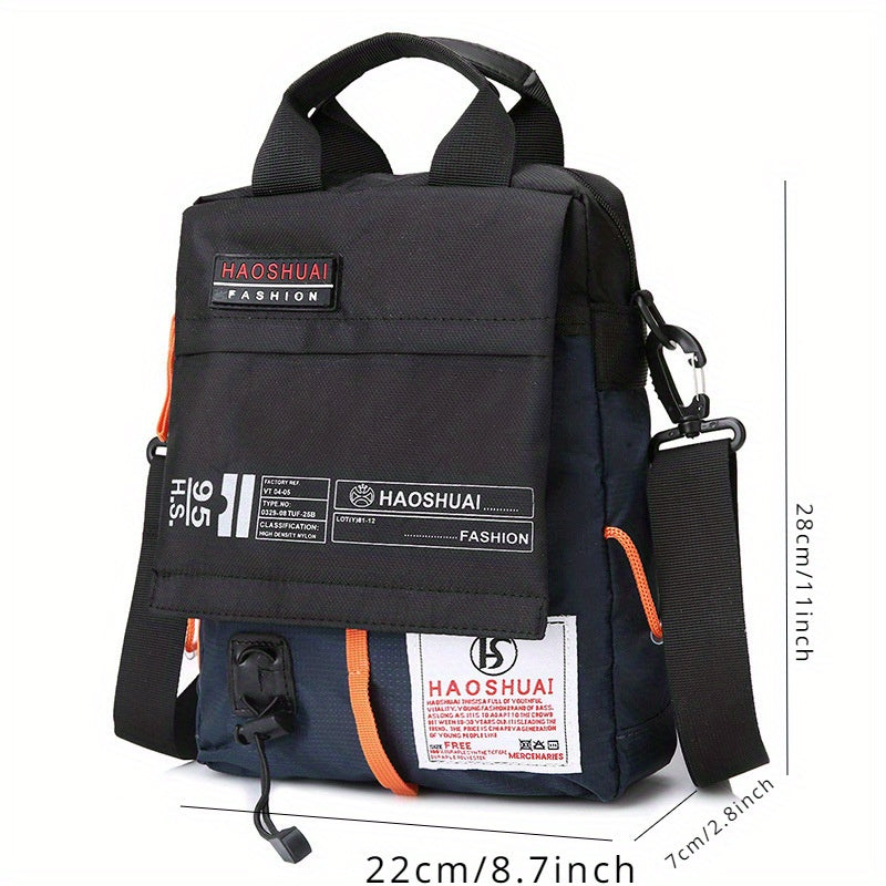 Aaron | Antidiebstahl Crossbody-Reisetasche