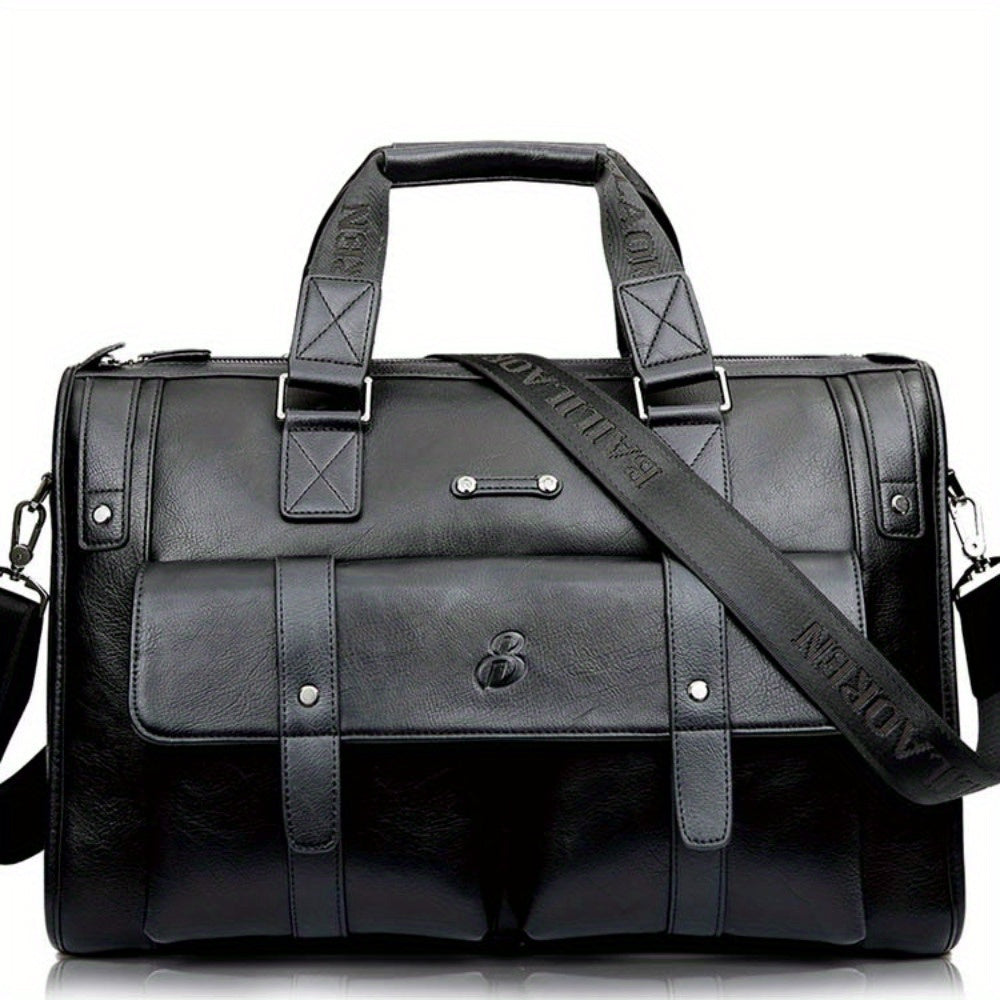 Milan | Leder Crossbody Laptop Reis Messenger Tasche