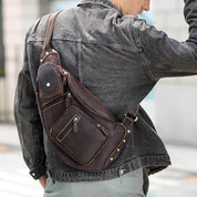 Milan | Frontier Leder Schultertasche