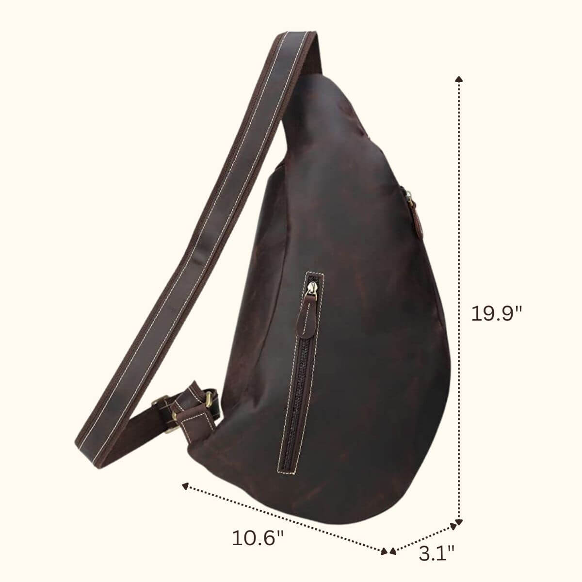 Milan | Frontier Leder Schultertasche