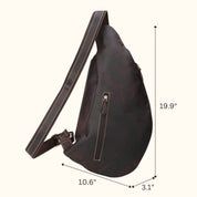 Milan | Frontier Leder Schultertasche