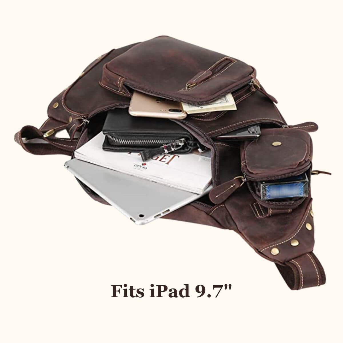Milan | Frontier Leder Schultertasche