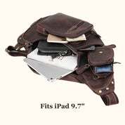 Milan | Frontier Leder Schultertasche