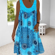 LEILANY | Ärmelloses Plus-Size Sommerkleid