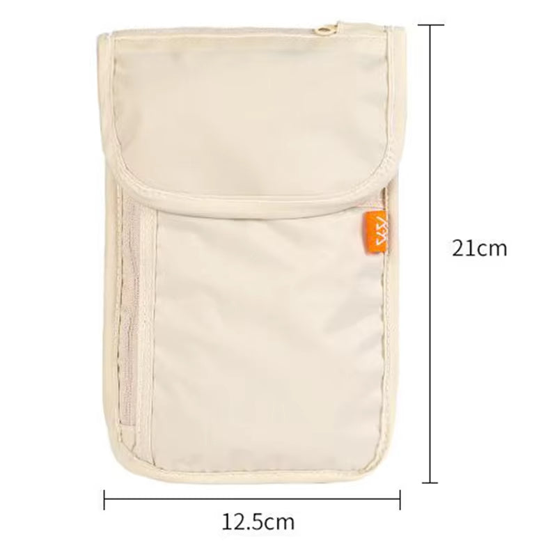 Kaiya | Reisepasshalter RFID Reisetasche Halsbeutel Geldbörse