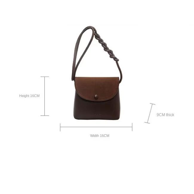 Sophie | Mini Zarte Kunstleder Crossbody Schultertasche