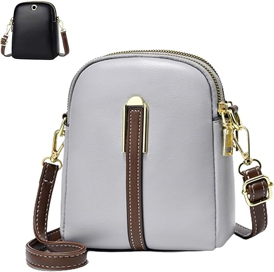 Sophie | Mini Schultertasche aus Lychee-Leder