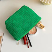 Miller | Stilvoller Chic Gestreifter Modischer Makeup-Beutel