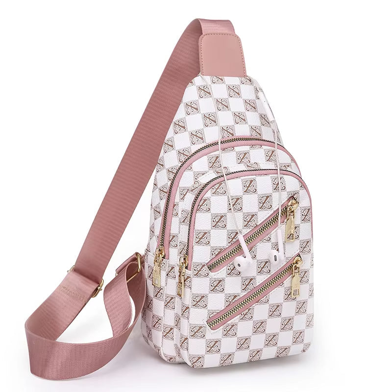 Emma | Leder Damen Sling Schultertasche