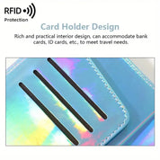 Noor | RFID-blockierende Laser Reisepasshülle Reisegeldbörse