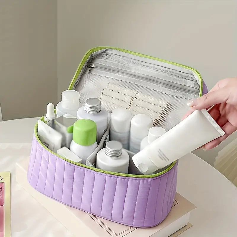 Khalani | Reise Kosmetikorganizer Tasche in Candy-Farben