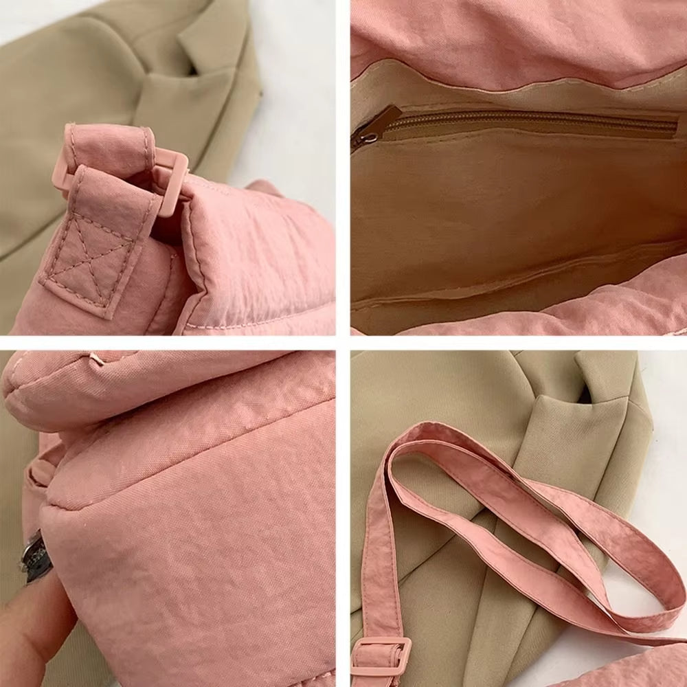 Sara | Schicke Einfarbige Crossbody Reisetasche