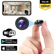 Compact Full HD Wireless-Überwachungskamera mit 160-Grad-Winkel, Nachtsicht und 72-Stunden-Akkulaufzeit für die Sicherheit zu Hause-2