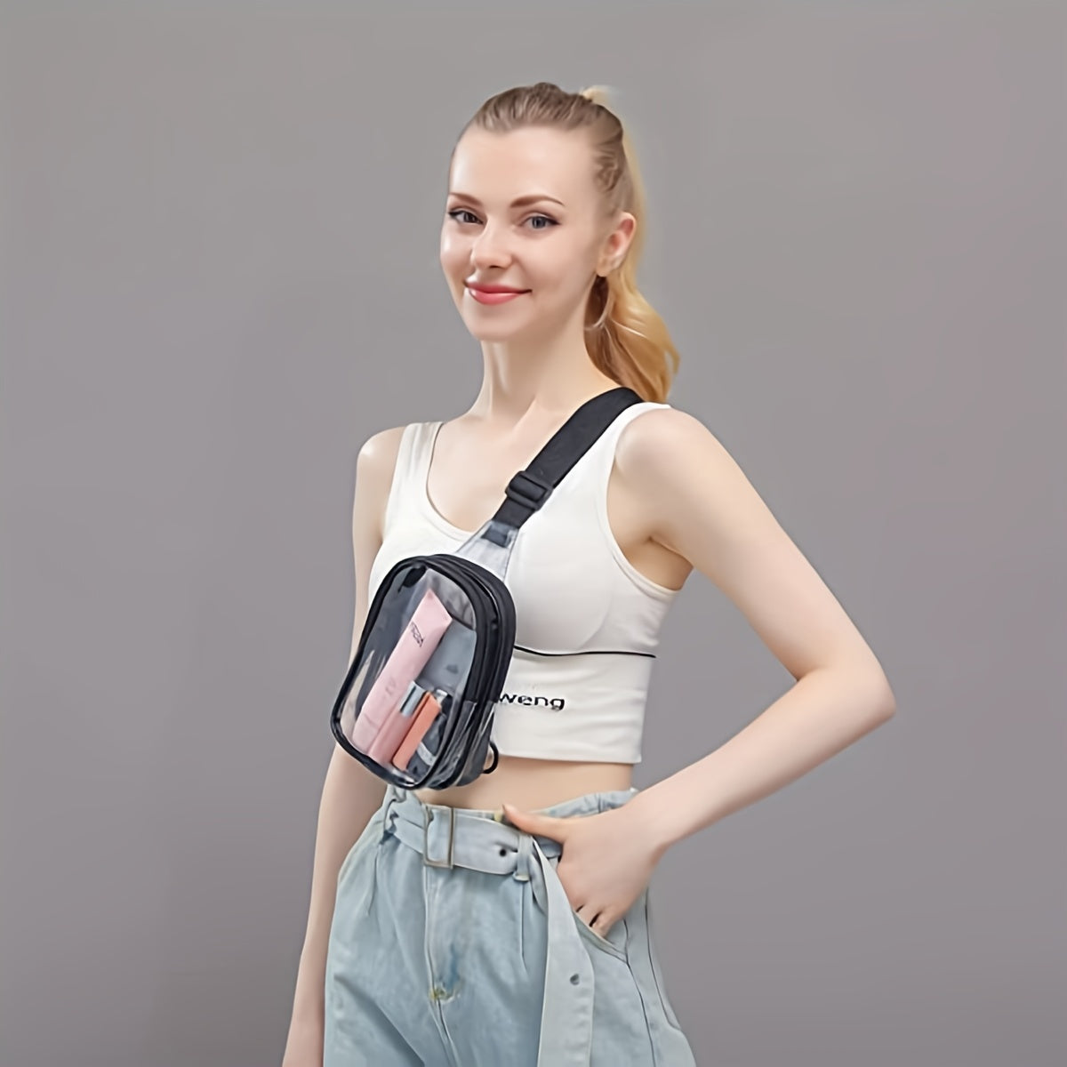 Zara | Klare Mini Umhängetasche