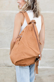 Sophie | Asymmetrische Canvas Umhängetasche
