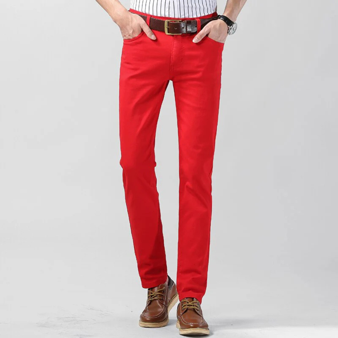 Florian | Modische Slim Fit Hose für Herren – Bequem und Lässig