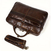 Milan | Leren Crossbody Messenger Laptop Handtasche