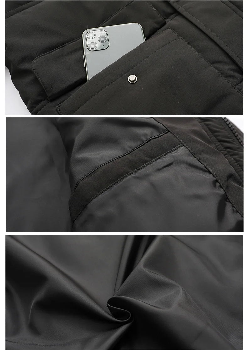 DAN | Premium Wattierte Winterjacke für Herren