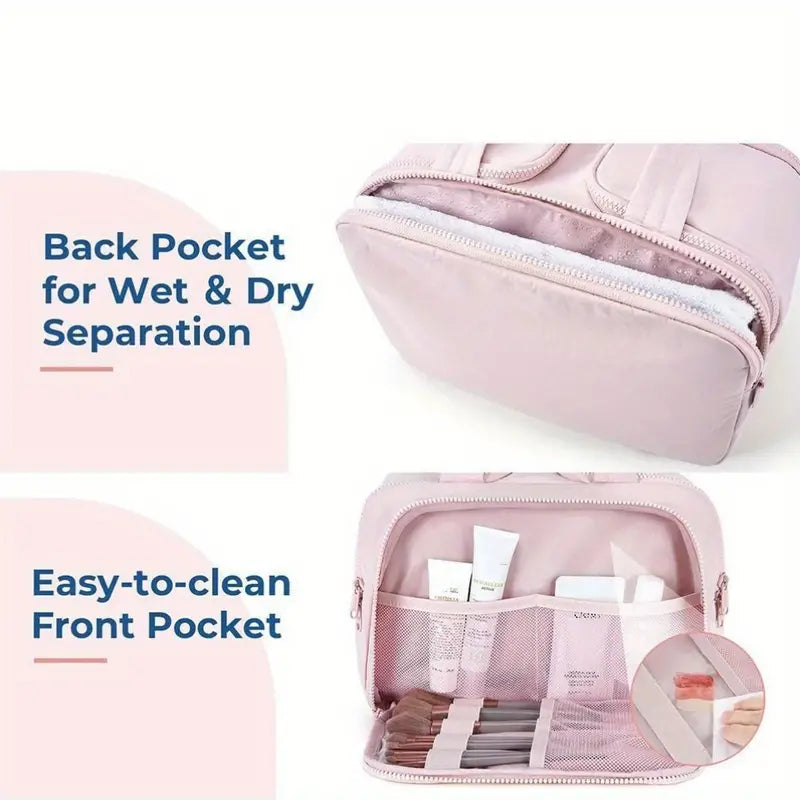 Victoria | Elegante und geräumige Reisetasche für Schönheitsutensilien