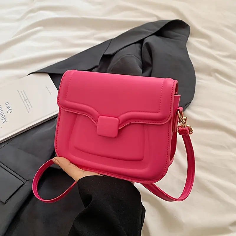Luna | Damen PU Leder Sattel Crossbody Sling Tasche