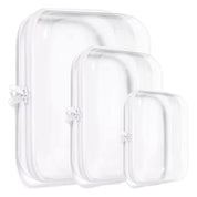 Ensley | Elegantes, Praktisches und Organisiertes Transparente Taschen-Set