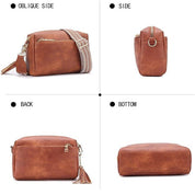 Isla | Damen Kleine Vegan Leder Crossbody Sling Tasche