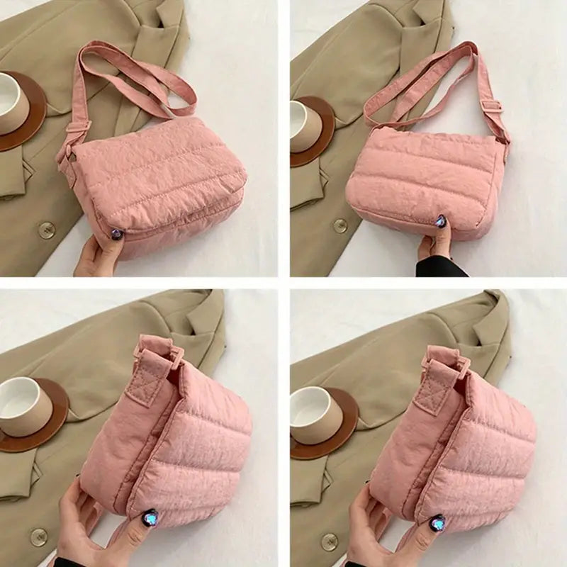 Sara | Schicke Einfarbige Crossbody Reisetasche