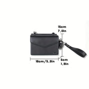 Noah | Lässige PU-Leder Kleine Crossbody Sling Tasche