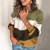 MEADOW – Stilvoller Blockpullover