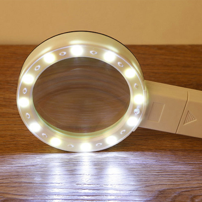 30x optischer Lupe mit LED -Licht 5