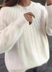 WINIFRED | Weicher Kaschmir-Strickpullover