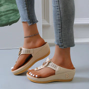 ADELAIDE | Wedge Sandalen