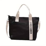 Sophie | Canvas Schultertasche mit mehreren Fächern