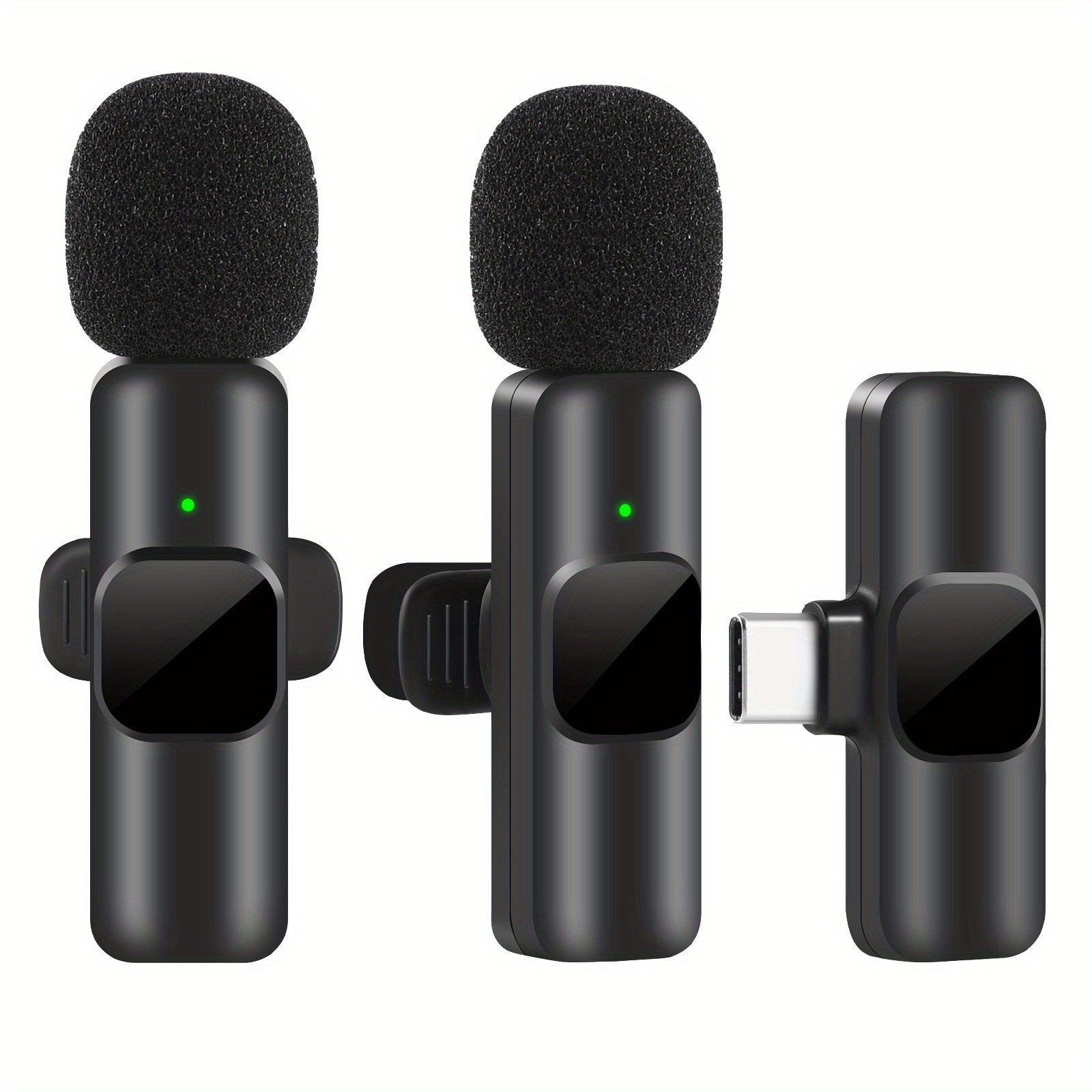 Wireless Lavalier-Mikrofon für Videoaufnahmen und Live-Streaming-Kompaktes Design mit hoher Klangqualität und USB-C-Verbindung-4