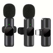 Wireless Lavalier-Mikrofon für Videoaufnahmen und Live-Streaming-Kompaktes Design mit hoher Klangqualität und USB-C-Verbindung-4