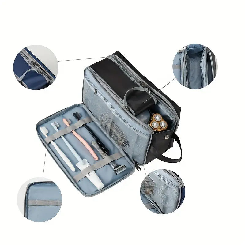 Harold | Geräumige und strapazierfähige Organizer-Tasche für Schönheitsutensilien