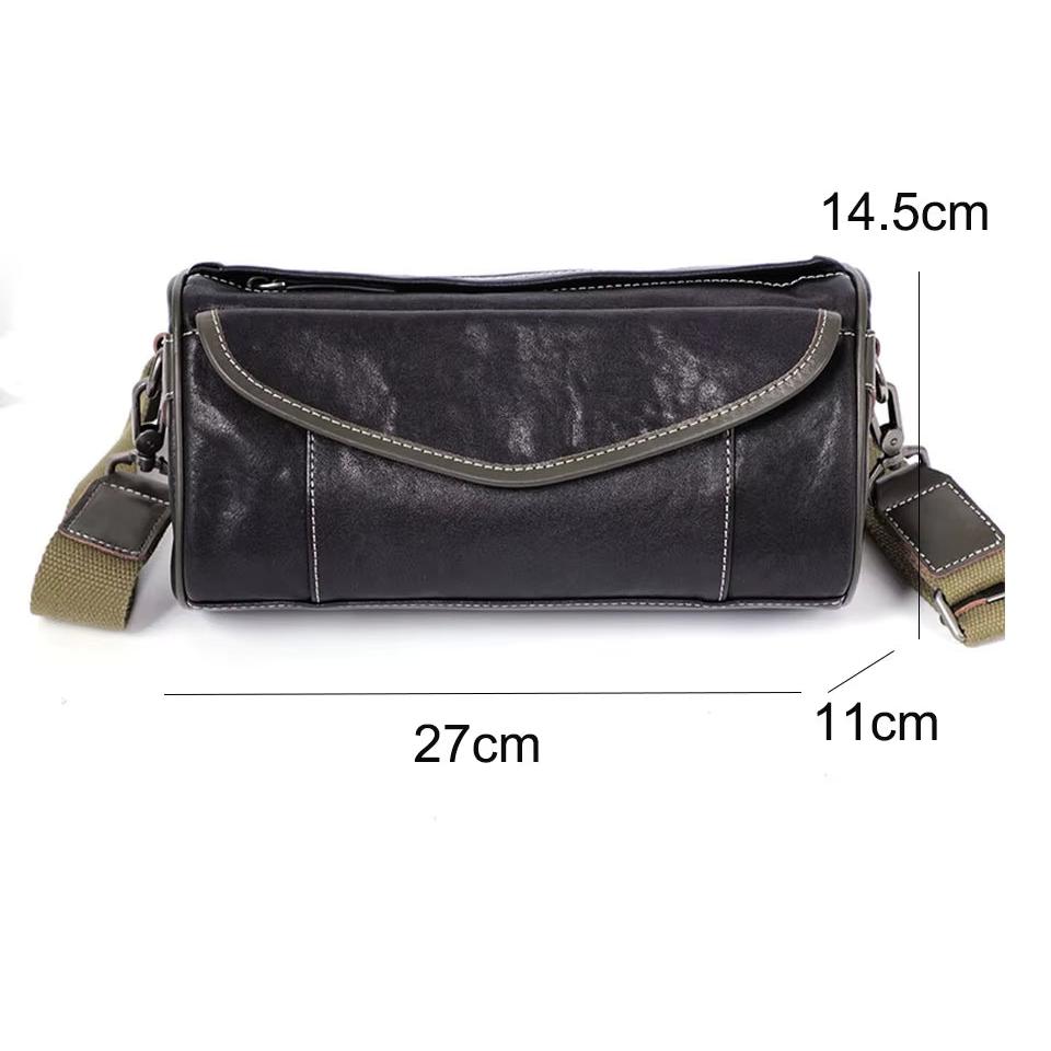 Elias | Premium Schultertasche aus Kunstleder