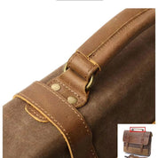 Jack | Vintage Wasserabweisende Canvas Umhängetasche Reisetasche