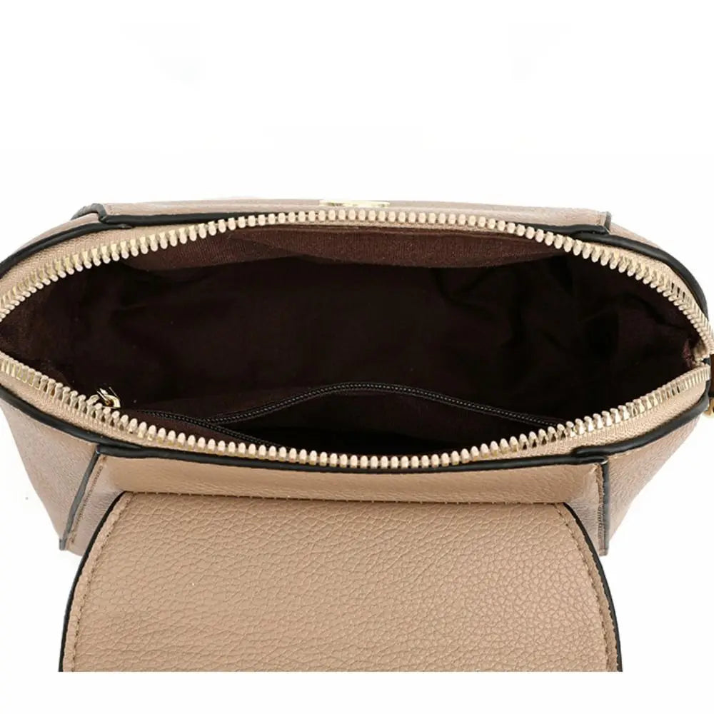 Nora | Damen Kompakte Leder Crossbody Sling Handtasche