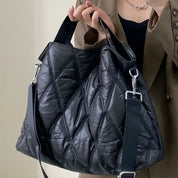 Mila | Leichte Puffer Crossbody Messenger Handtasche